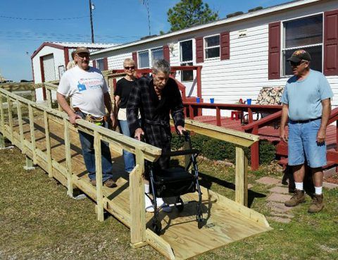 Ramp Build - Chico Tx (Wise County) - March 5, 2016